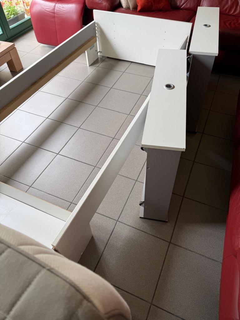 Lit avec sommier, Maison & Meubles, 90 cm, Une personne, Enlèvement, Utilisé