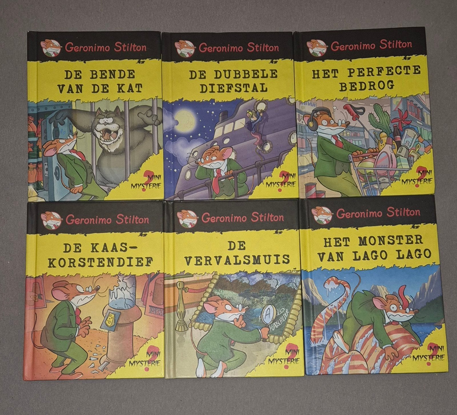 Geronimo Stilton "Mini-mysterie" miniserie, Enlèvement ou Envoi, Utilisé, Elisabetta Dami