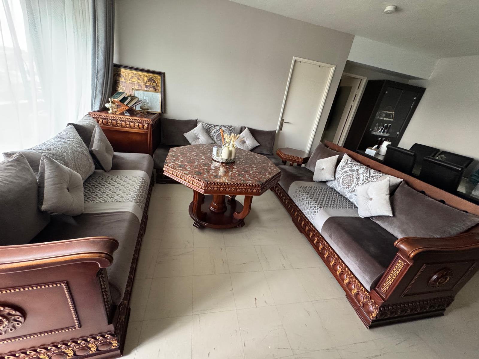 Salon marocain, Maison & Meubles, Enlèvement, Comme neuf, Tissus