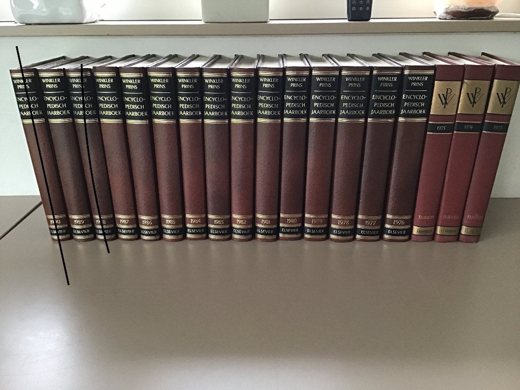 16 delen Winkler Prins Encyclopedisch Jaarboeken 1973 - 1989, Boeken, Encyclopedieën, Ophalen of Verzenden