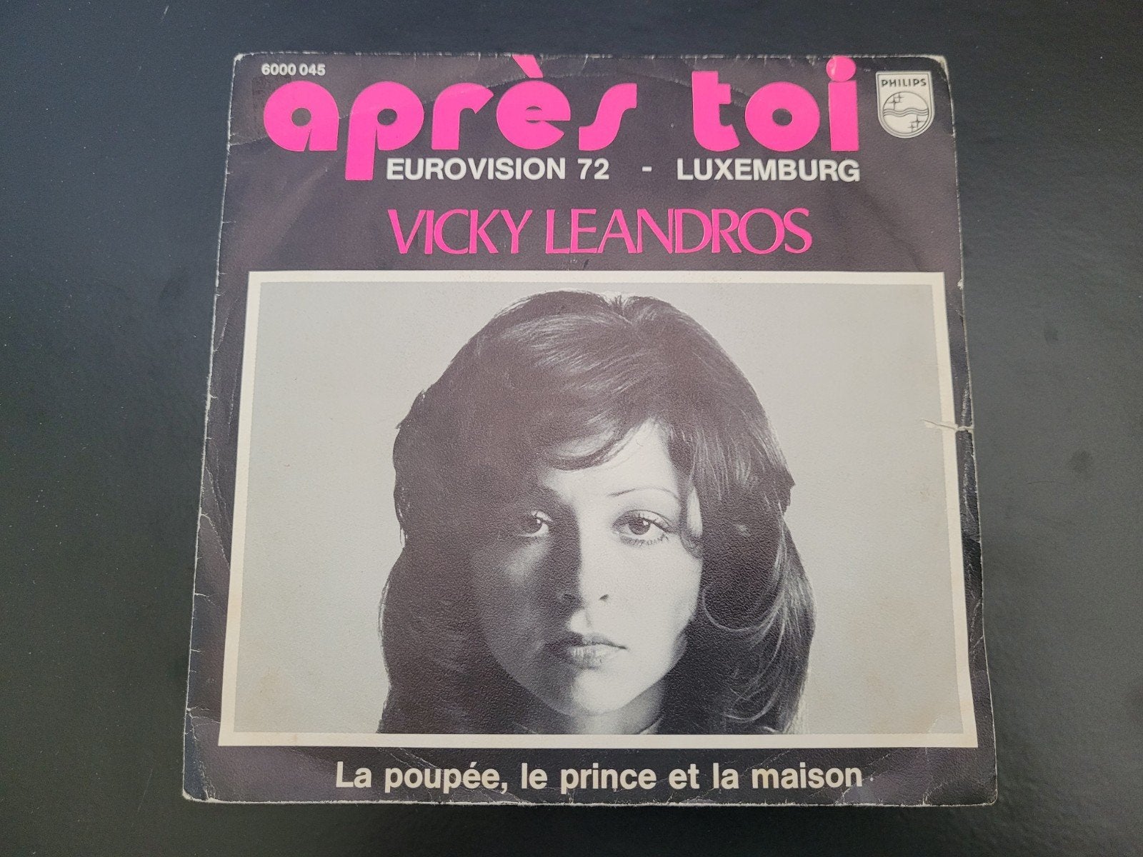 Vinyl Single Vicky Leandros - Après-toi, Ophalen of Verzenden, Gebruikt