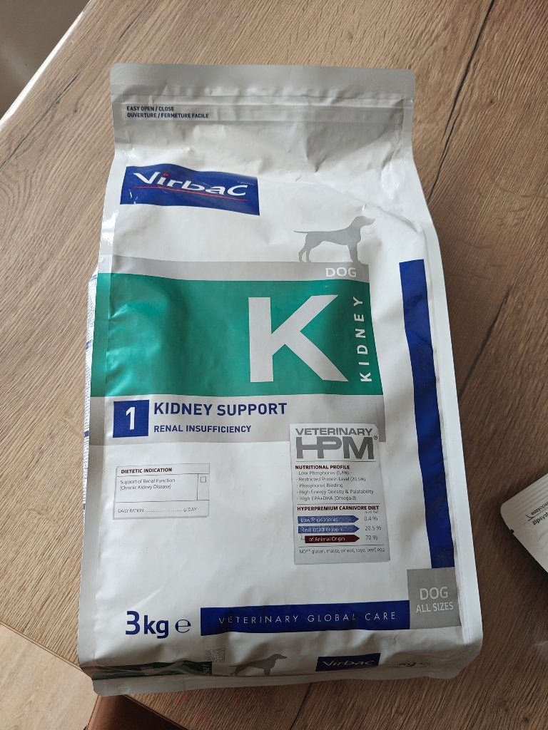 Hondenvoeding Virbac, Enlèvement, Chien