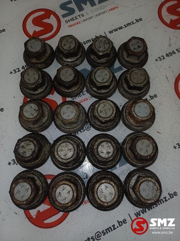 Occ set van 20 hulsmoeren voor alu velg vooras, Auto-onderdelen, Gebruikt, Overige merken, Overige Auto-onderdelen