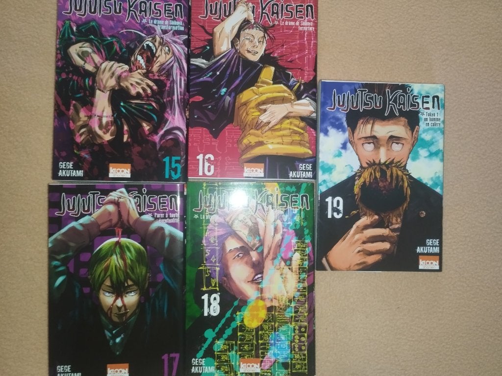 Lot JJK 15 à 19 État Impeccable / Neuf (Collectionneur), Série complète ou Série, Enlèvement, Neuf