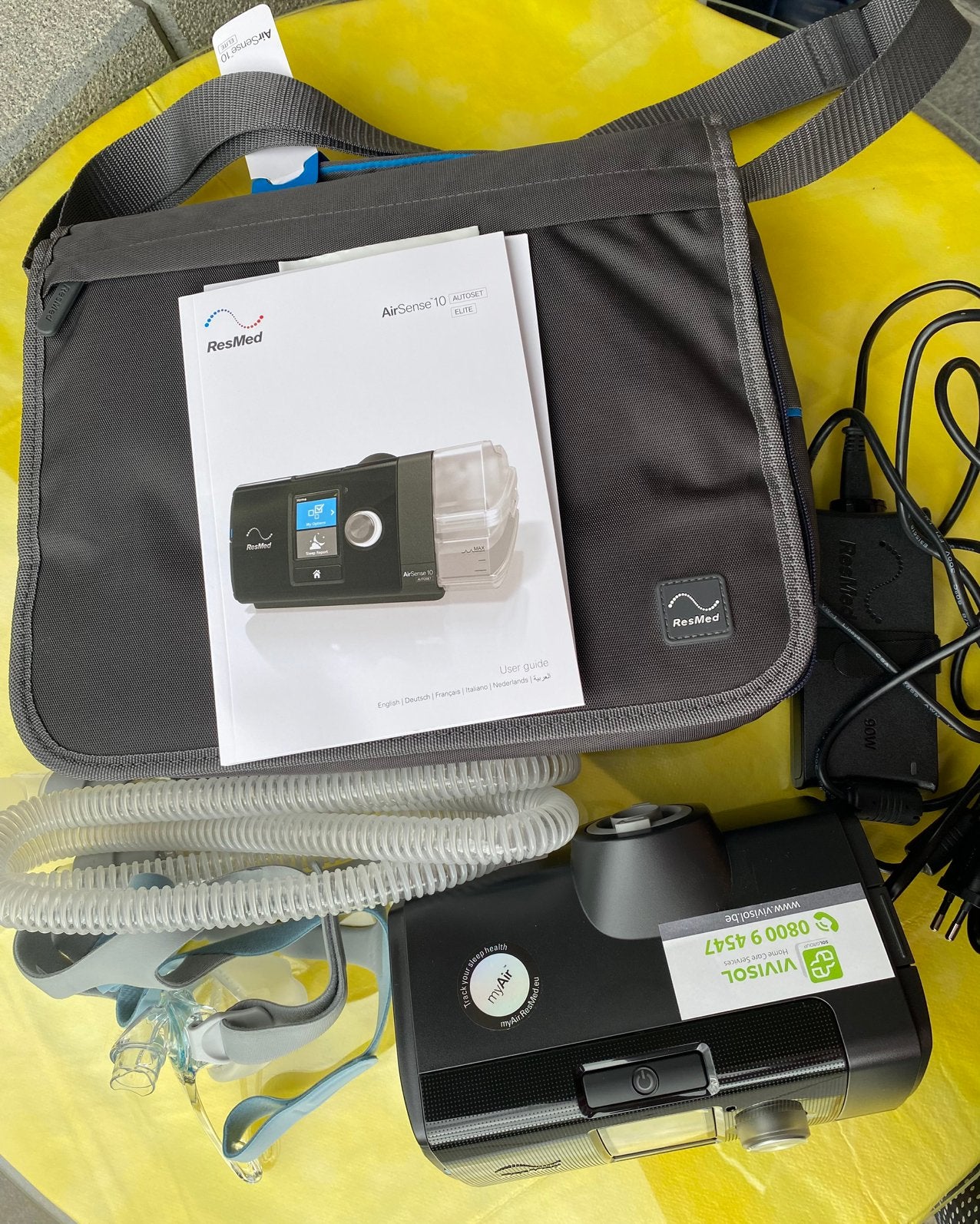 VENDU   CPAP - ResMed AirSense 10 Elite, Divers, Enlèvement, Neuf