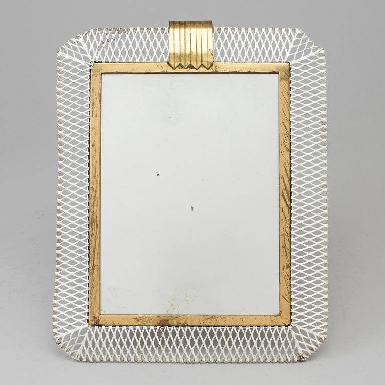 Franse Art Deco Make up spiegel 1935, Antiek en Kunst, Ophalen of Verzenden
