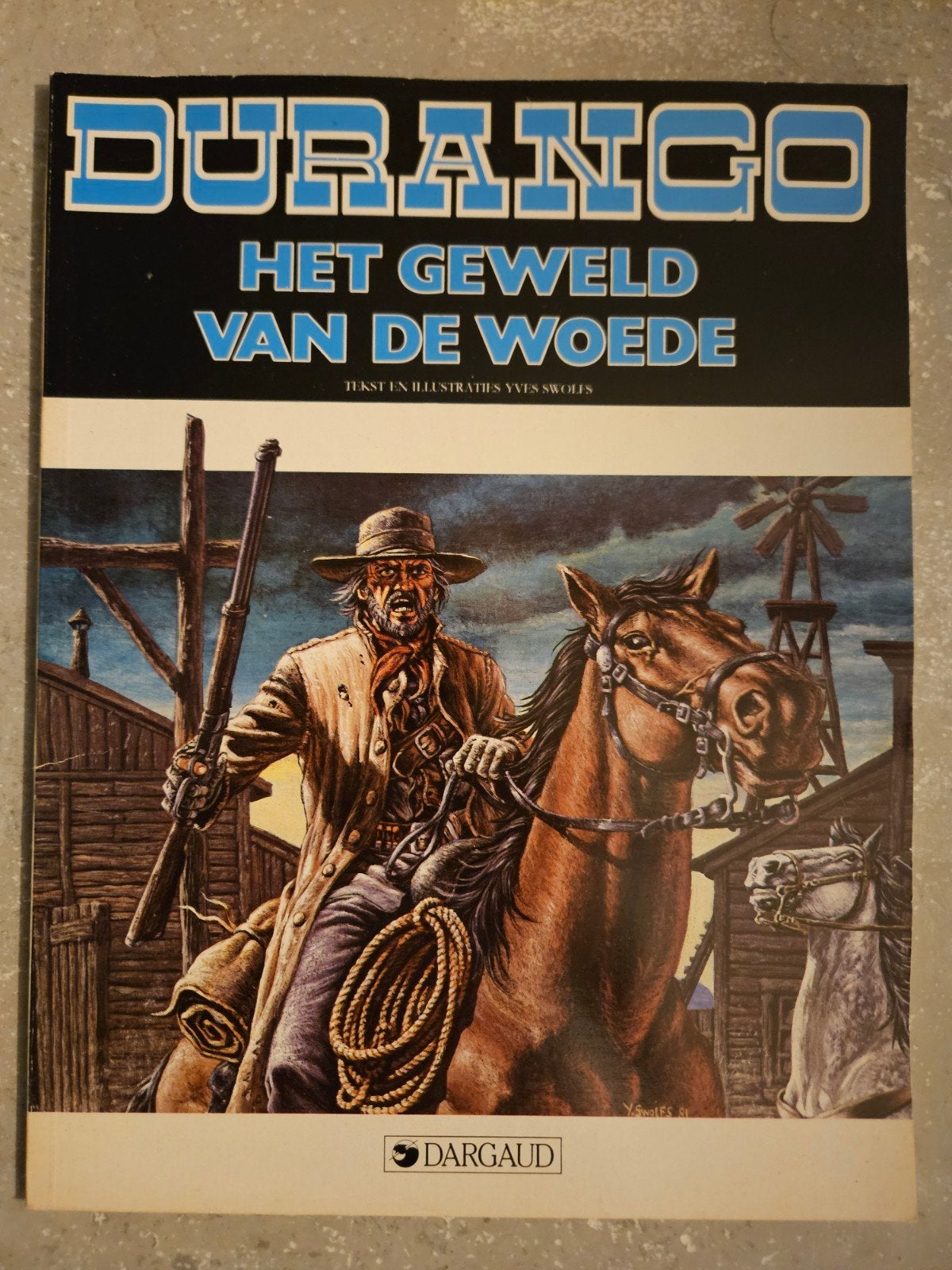 Bande dessinée Durango, Enlèvement ou Envoi