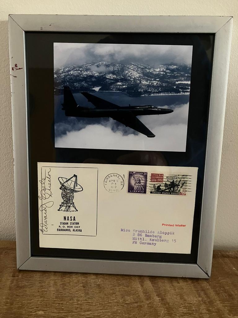 Nasa gesigneerde envelop Eisele, Verzamelen, Luchtvaart en Vliegtuigspotten, Ophalen of Verzenden, Zo goed als nieuw
