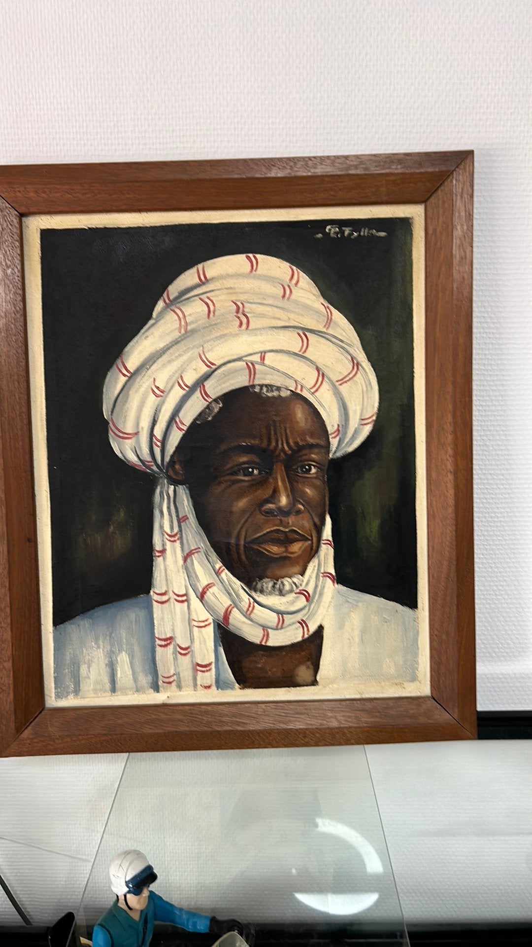 Tableau de Guy Leon Fylla, Enlèvement, Signé, Portrait ou Personnes, Toile