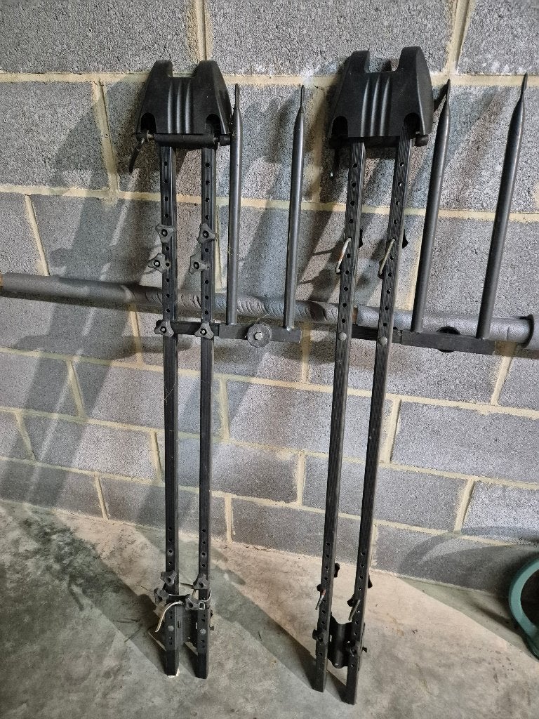 Porte-vélos de toit pour 2 vélos, Ophalen, 2 fietsen, Gebruikt, Dakdrager