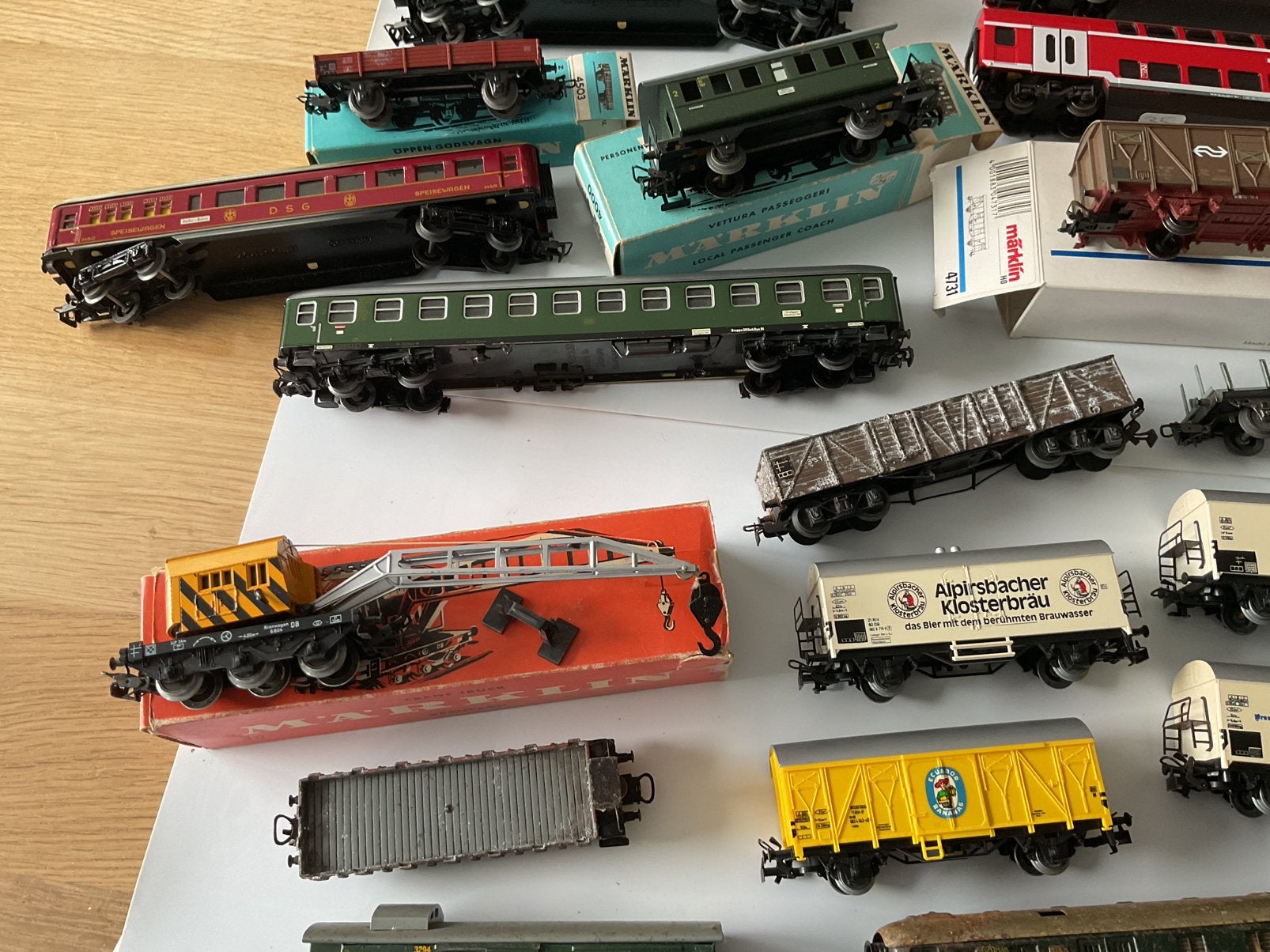 Wagons Marklin et Fleischmann ho, Enlèvement ou Envoi, Comme neuf, Märklin