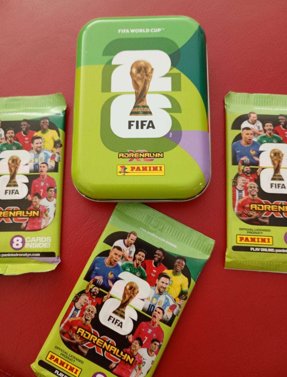 Panini World Cup - pocket tin with Trading Cards, Ophalen of Verzenden