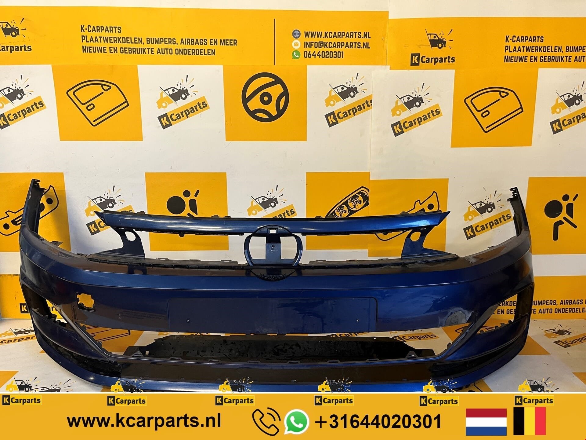 Voorbumper Vw Polo 2G 2017-2022 PDC 2G0807221 BUMPER, Info@fabrikant.eu, Bumper, Fabrikant BV, Gebruikt