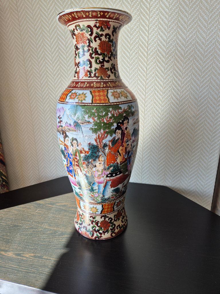 Chinese vaas, Ophalen