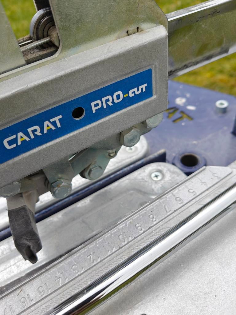 Carat 100 pro cut tegelsnijder, Ophalen