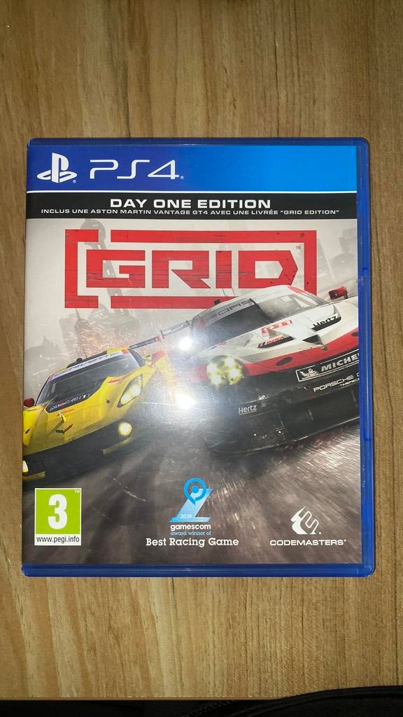 Jeux ps4 GRID, Online, 1 joueur, Virtual Reality, Comme neuf