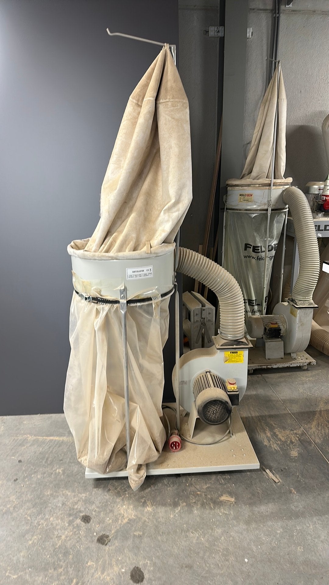Afzuiging spaanders, Bricolage & Construction, Ventilation & Extraction, Enlèvement, Utilisé