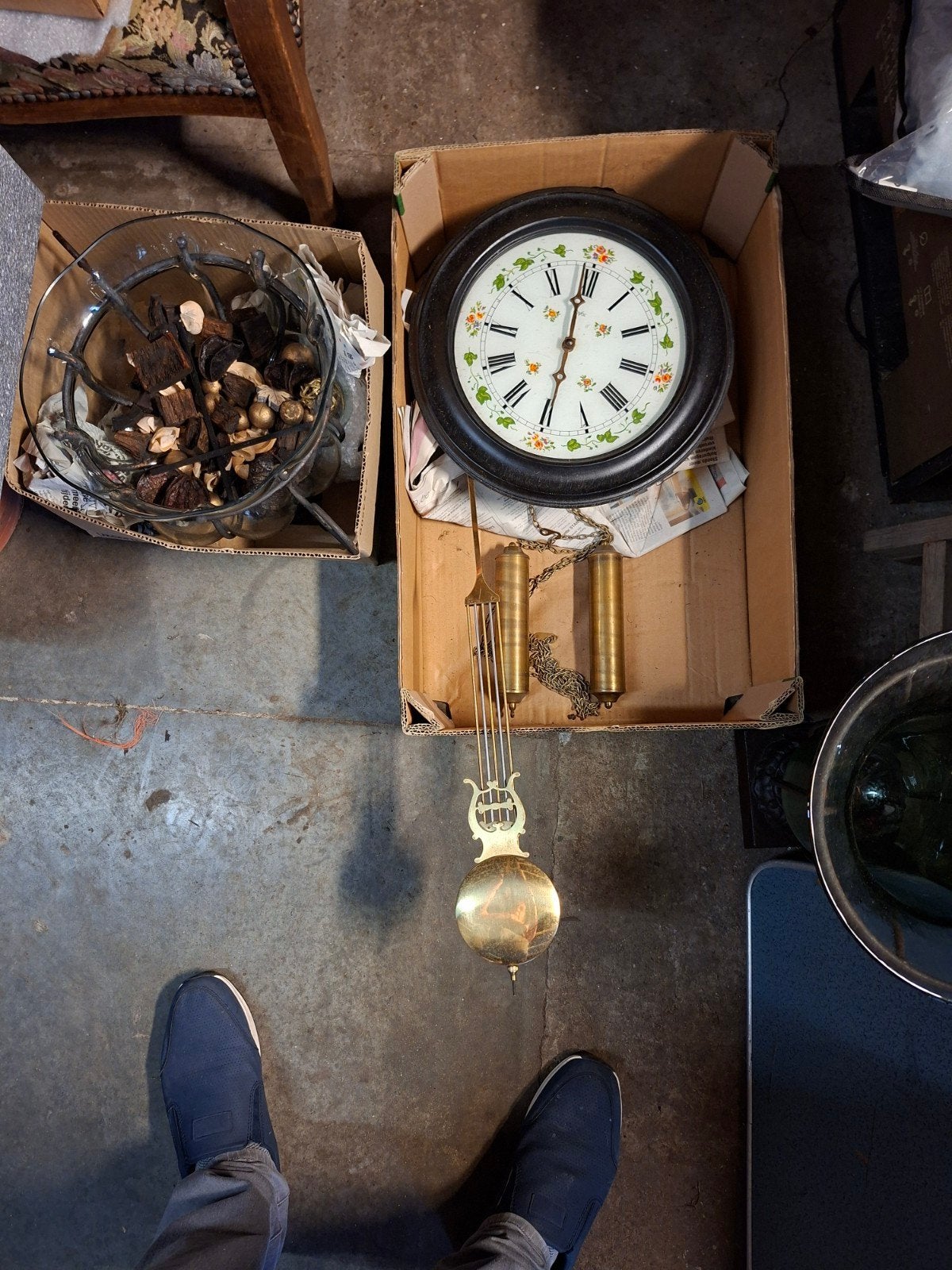 hangklok, Ophalen
