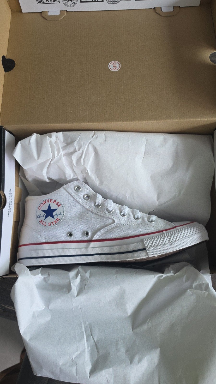 Converse All Star *NIEUW*, Vêtements | Hommes, Neuf, Enlèvement, Blanc, Converse all stars
