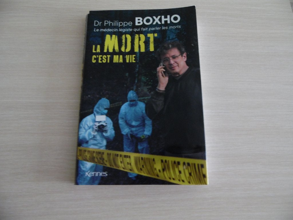LA MORT  C'EST MA VIE      PHILIPPE BOXHO, Enlèvement ou Envoi, Autre, Comme neuf, Philippe Boxho