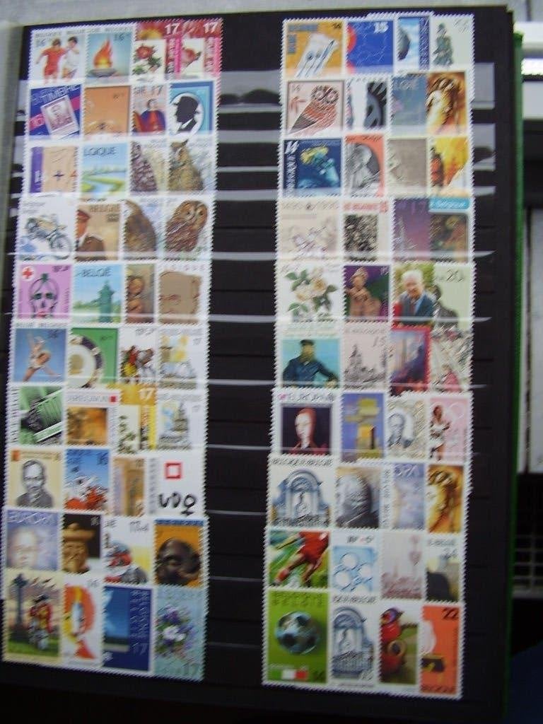 België - 20 x 66 BF = 1,63 euro = cijfer 1 - lot 4, Enlèvement ou Envoi