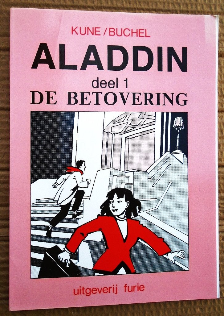 Aladdin : deel1 - De betovering - 1987 - Kune/Buchel, Eén stripboek, Ophalen of Verzenden, Zo goed als nieuw, Hans Kune & Peti Buchel