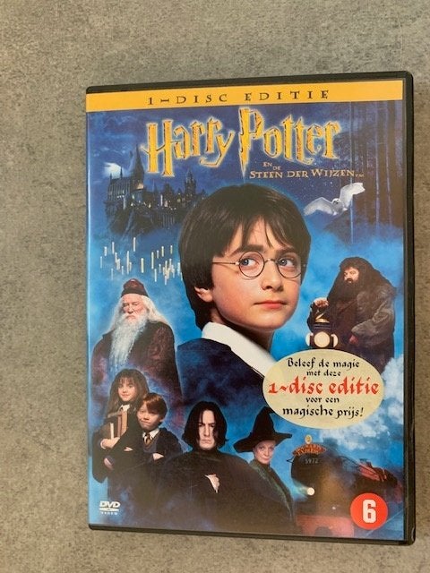 DVD Harry Potter en de Steen der Wijzen  Perfecte staat, Cd's en Dvd's, Avontuur, Bonusmateriaal, Nederlands, Ophalen of Verzenden