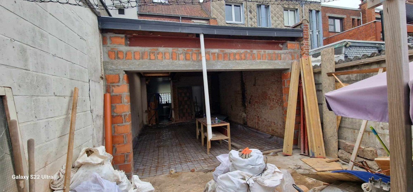 Ruwbouw-Poutrel plaatsen werken met kwaliteit werken., Doe-het-zelf en Bouw, Tegels, Ophalen of Verzenden