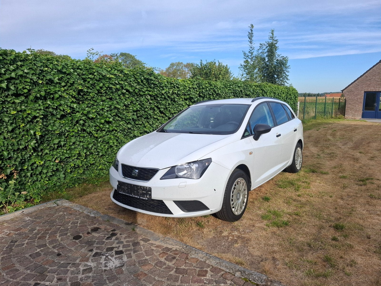 Witte Seat Ibiza St, Auto's, Seat, Euro 5, Stof, Zwart, 5 deurs