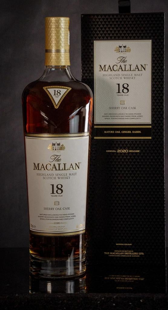 Macallan 18 y Sherry Oak release 2020, Enlèvement ou Envoi