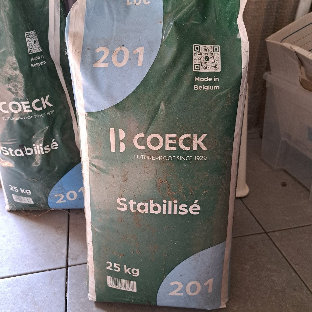 2x Stabilisé zak 25kg elk, Ophalen, Overige materialen, Overige typen, Nieuw