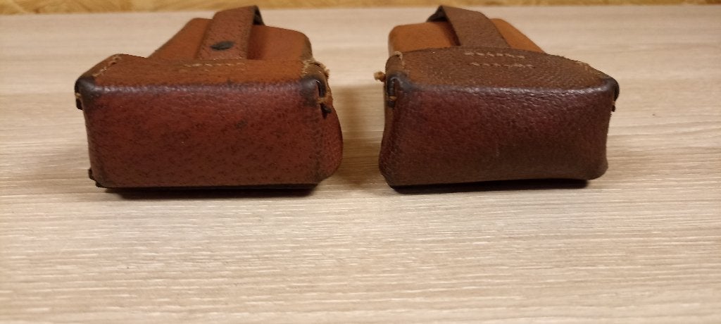 Cartouchière Allemande Mauser 98k Cuir Fauve/Luftwaffe ww2, Collections, Envoi, Armée de l'air, Autres types