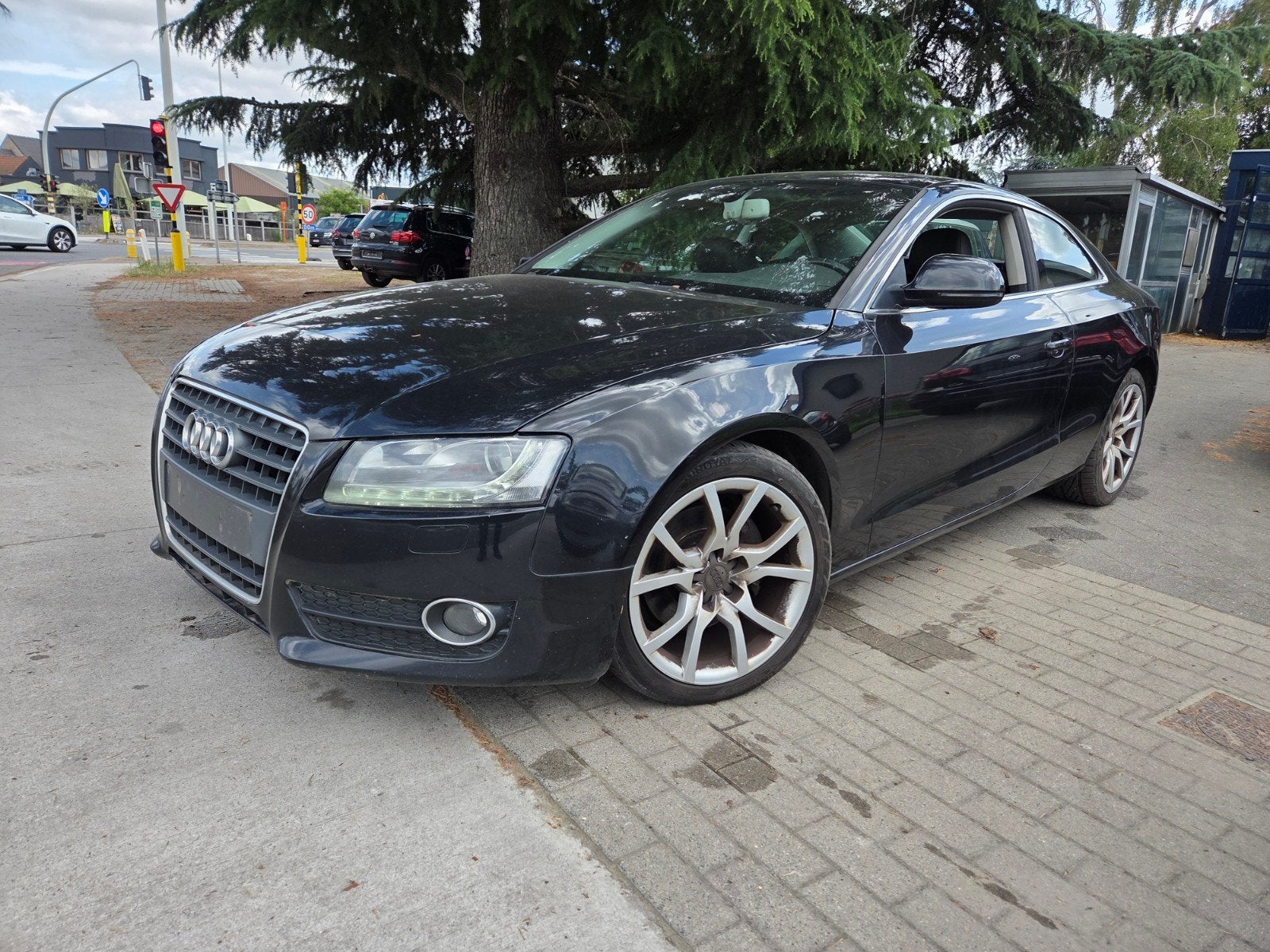 Audi A5 2.7TDI AUTOMAAT 120KW 163PK COUPE, Auto's, Audi, Euro 5, Zwart, Zwart, Bedrijf