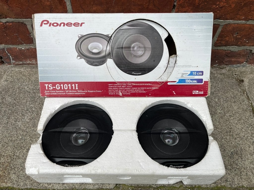 Pioneer TS-G1011i Dual-Cone Speakers (luidsprekers), 110W, Ophalen of Verzenden, Gebruikt, Universele onderdelen