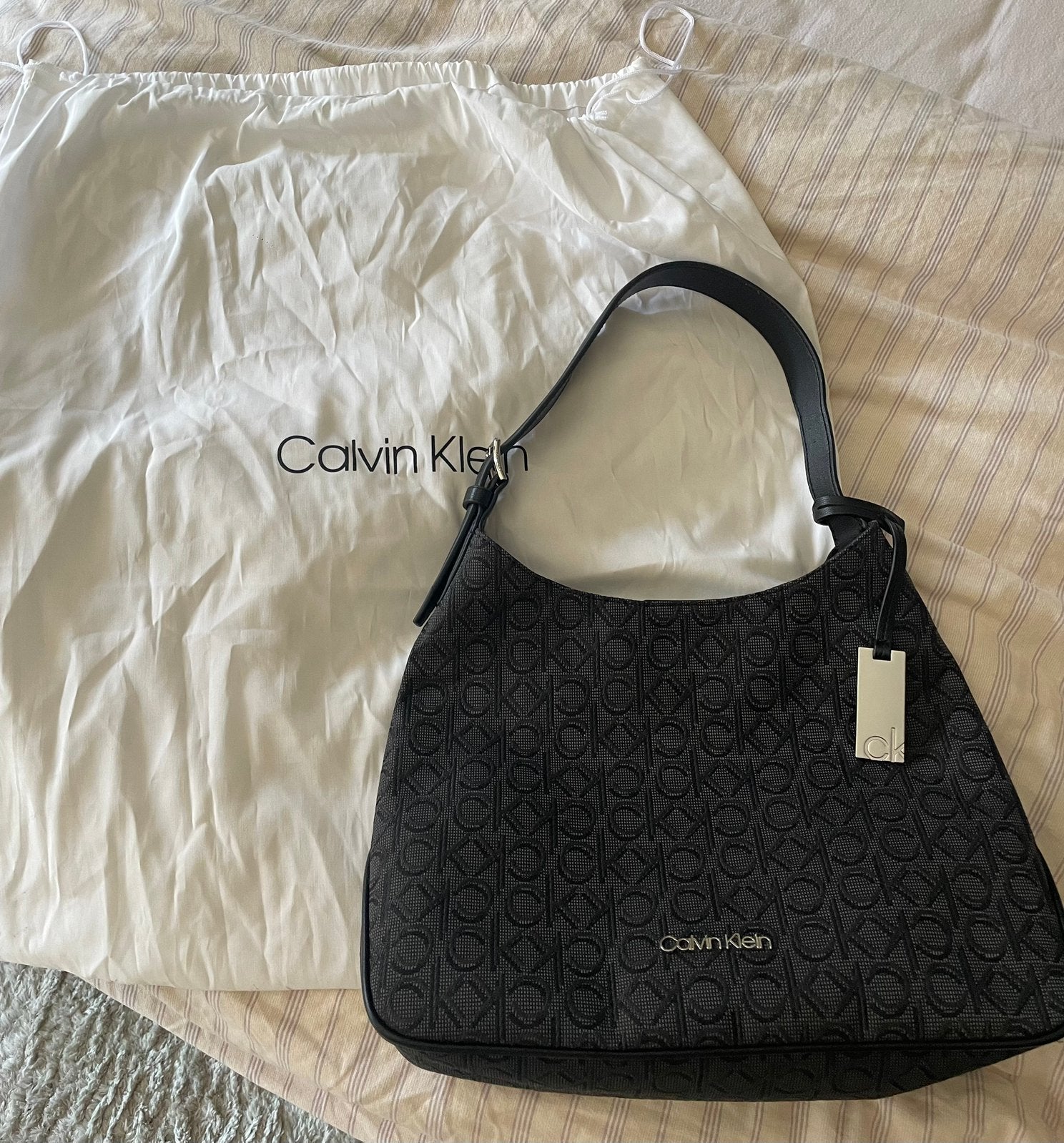 Calvin Klein tas, Handtassen en Accessoires, Tassen | Damestassen, Ophalen of Verzenden, Nieuw, Zwart, Handtas