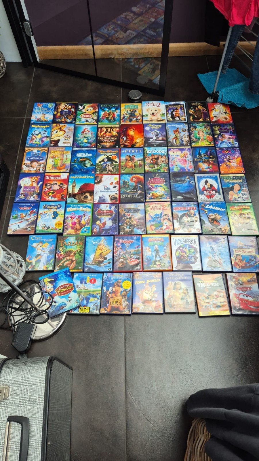 Lot de dvd Disney et autres, Tous les âges, Enlèvement ou Envoi, Utilisé, Français
