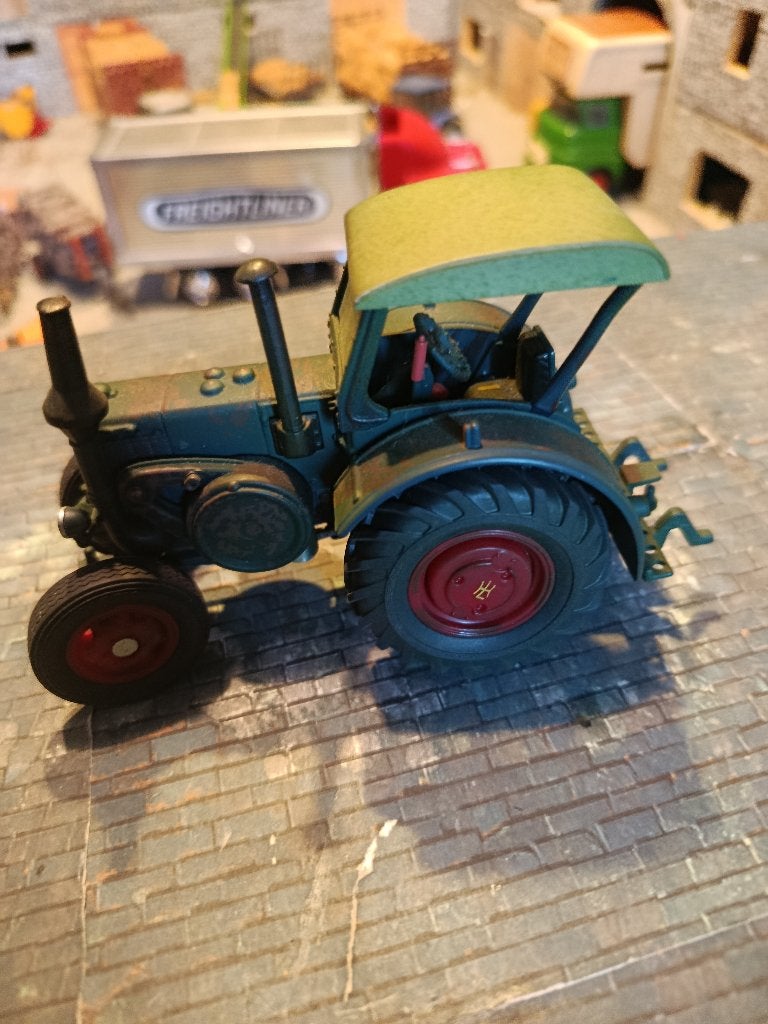 Siku Classic+ verweerde Lanz Bulldog-tractor, Ophalen of Verzenden, Zo goed als nieuw, Tractor of Landbouw, SIKU