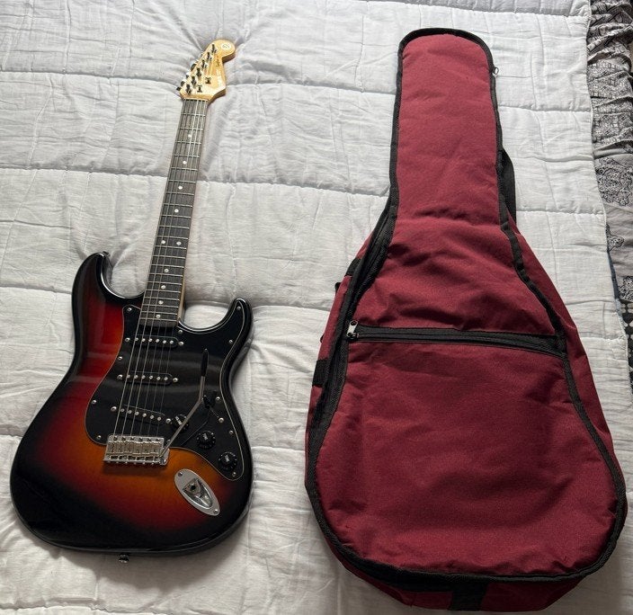 London City Spitfire MK1 - 3 Tone Burst, Enlèvement, Comme neuf, Solid body, Autres marques