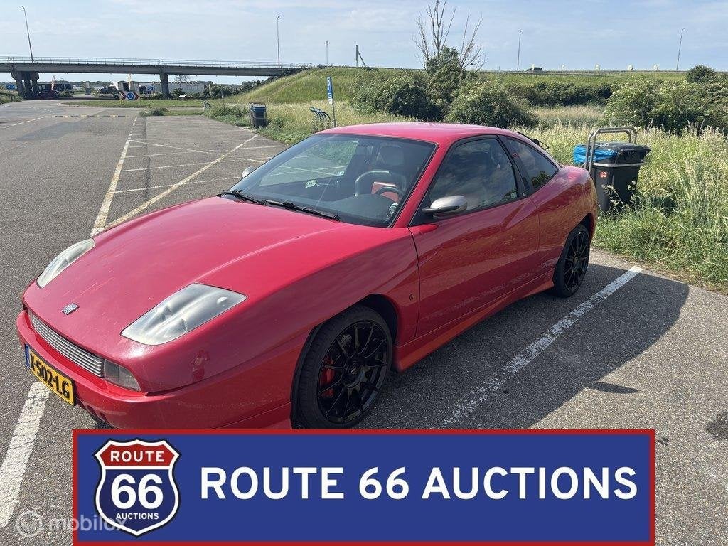 Fiat Coupe 20V turbo Limited Edition | 1999 | Route 66 Aucti, Zwart, Bedrijf, Handgeschakeld, Overige carrosserie