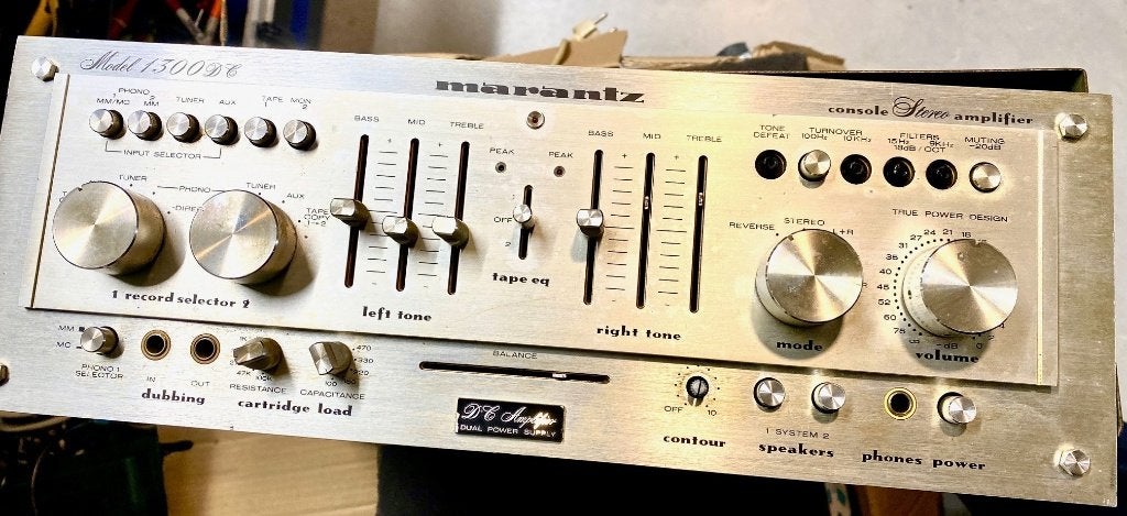 Marantz Modèle 1300 DC, TV, Hi-fi & Vidéo, Amplificateurs & Ampli-syntoniseurs, Enlèvement ou Envoi, Ne fonctionne pas, Marantz