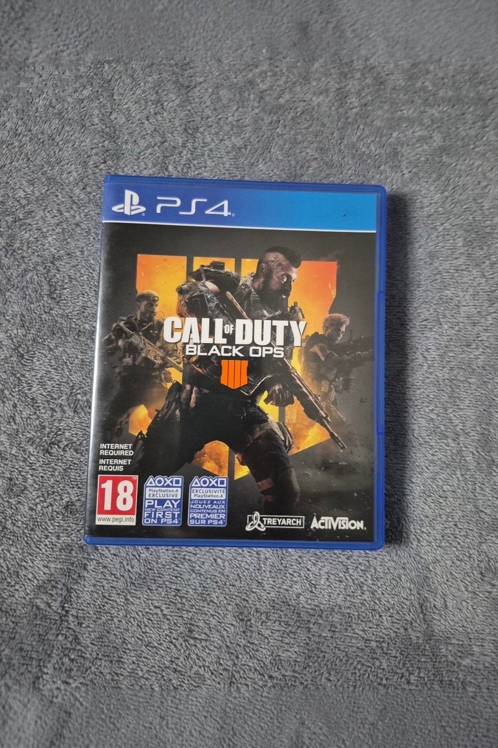 Call of Duty Black Ops 4 [PS4] - État Impeccable !, Online, Shooter, À partir de 18 ans, Comme neuf