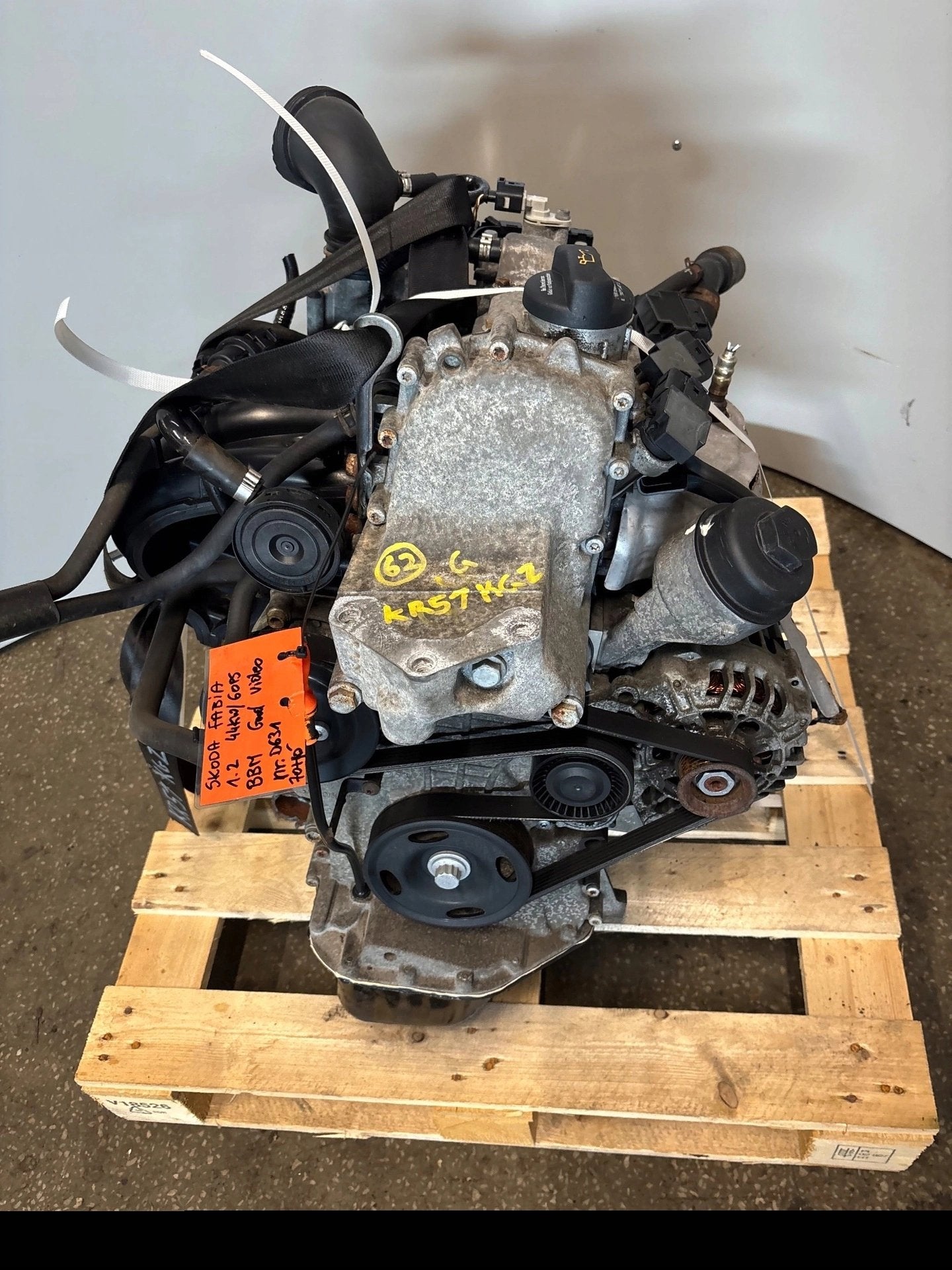 Moteur BBM Complet POLO SKODA FABIA VW SEAT IBIZA, Envoi, Utilisé, Daihatsu