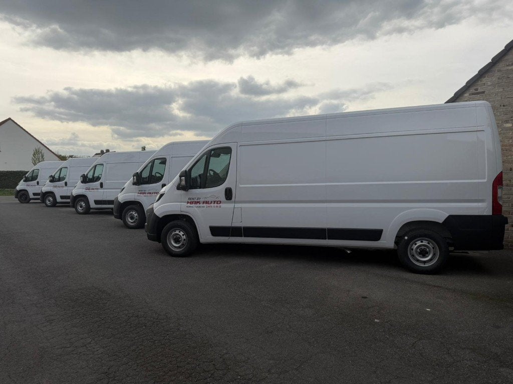 (10) Peugeot Boxer Utilities ️ 2026 te HUUR 2.2HDi, Auto's, Peugeot, Bedrijf, 5 deurs, Te koop, Boxer