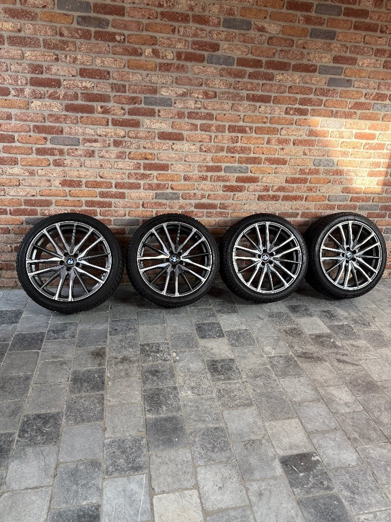 Kit hiver BMW 742M - jante et pneu - X3 X4 X7 iX, Pneus et Jantes, Enlèvement ou Envoi, 21 pouces, Utilisé