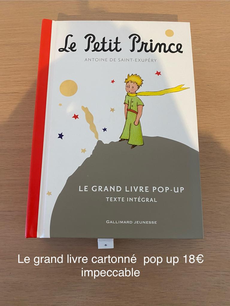 Le hrand livre pop up le petit prince, Enlèvement ou Envoi, Comme neuf