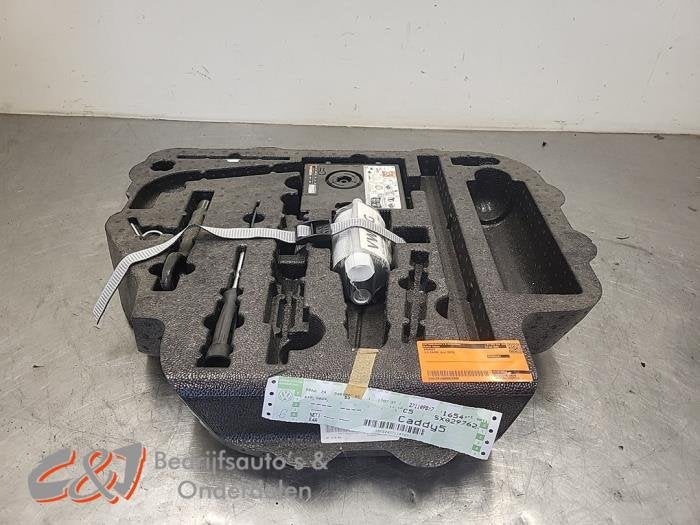 Ensemble cric d'un Volkswagen Caddy, Volkswagen, -, 3 mois de garantie, Utilisé