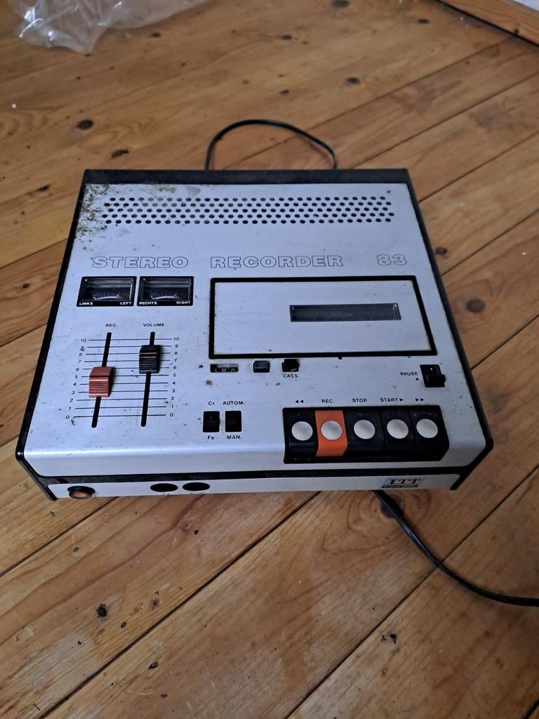 ITT stereo recorder 85, Enlèvement