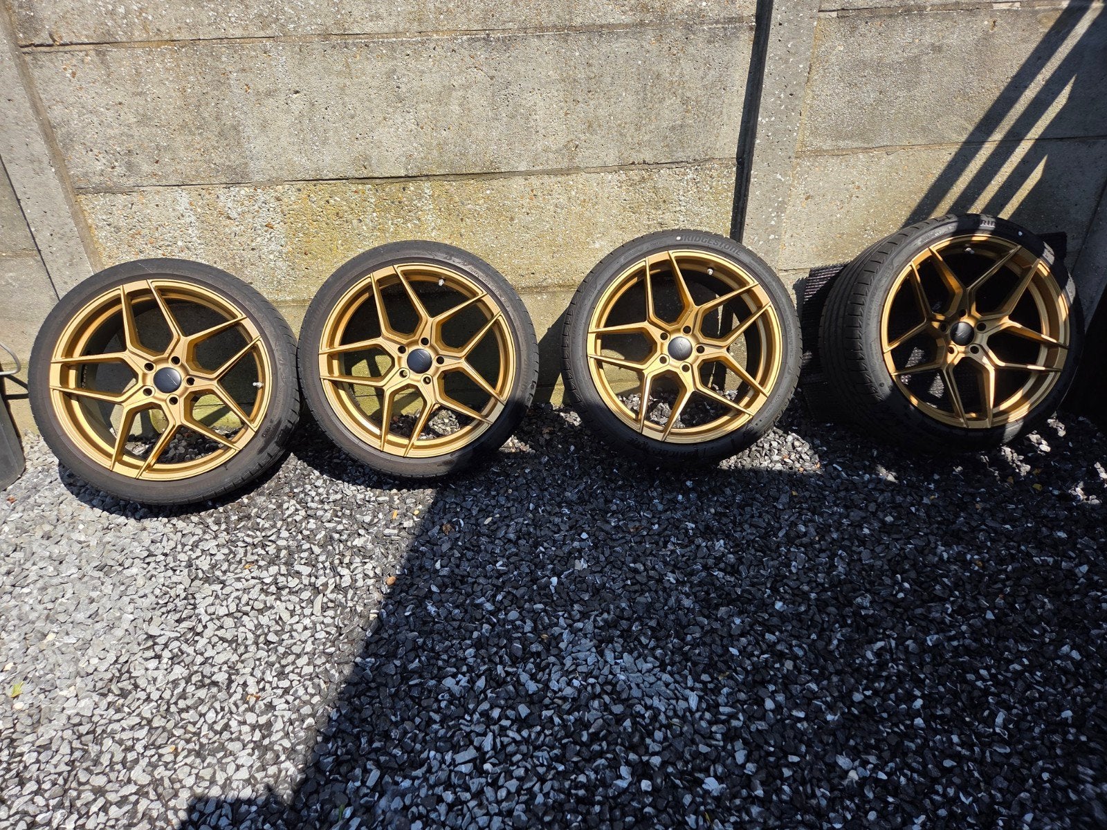 jp racing custom breedset concave 19 inch velgen BMW, Auto-onderdelen, Gebruikt, Banden en Velgen, Personenwagen, Zomerbanden