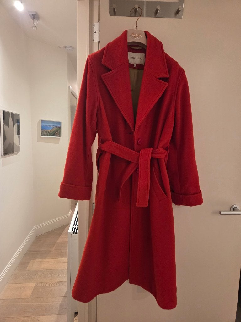Manteau rouge, Kleding | Dames, Jassen | Winter, Ophalen, Nieuw, Maat 38/40 (M), Rood