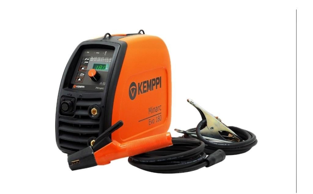 Kemppi evo 180, Enlèvement, Comme neuf, 150 à 250 ampères, Électrodes